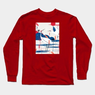 Awesome Crane Long Sleeve T-Shirt